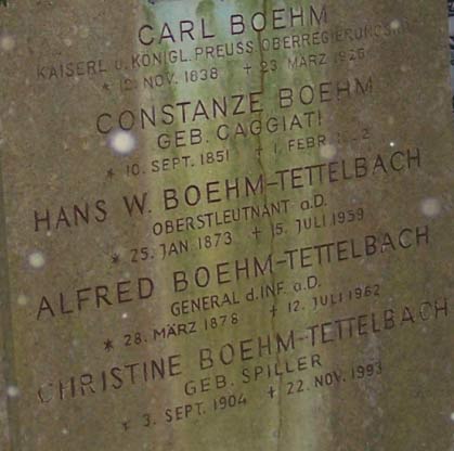 boehm's grave