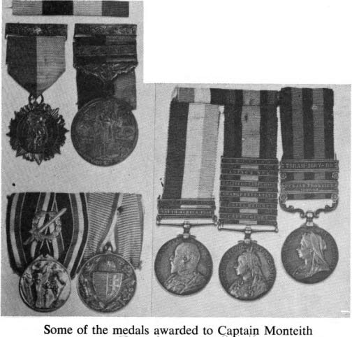 monteith medals