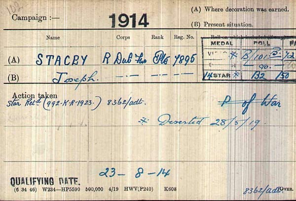 Joseph Stacey RDF