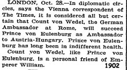 1902 wedel